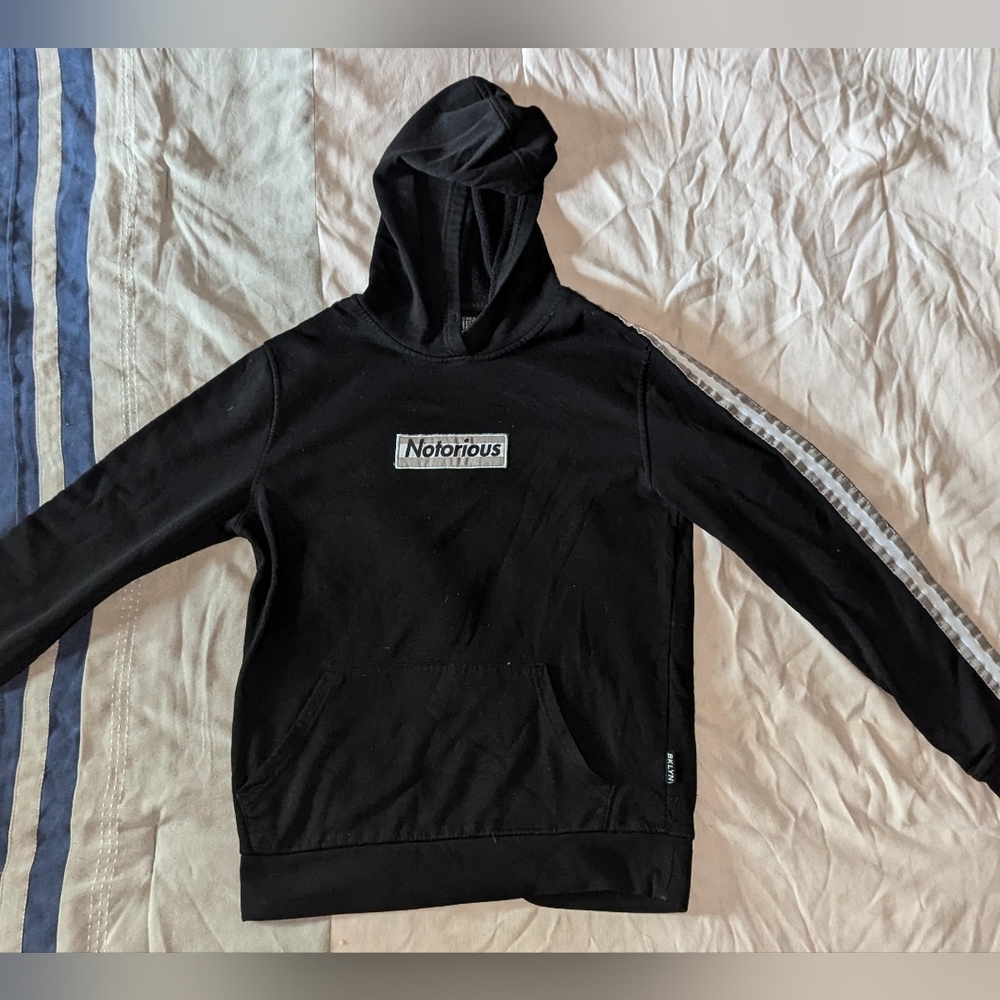 Women's black Notorious shirt size small
